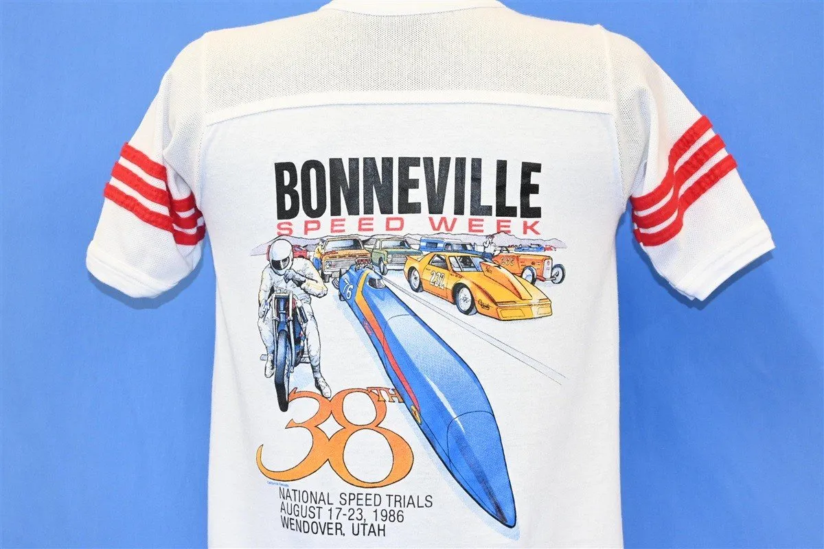 80s Bonneville Speed Week National Trials Mesh t-shirt Medium