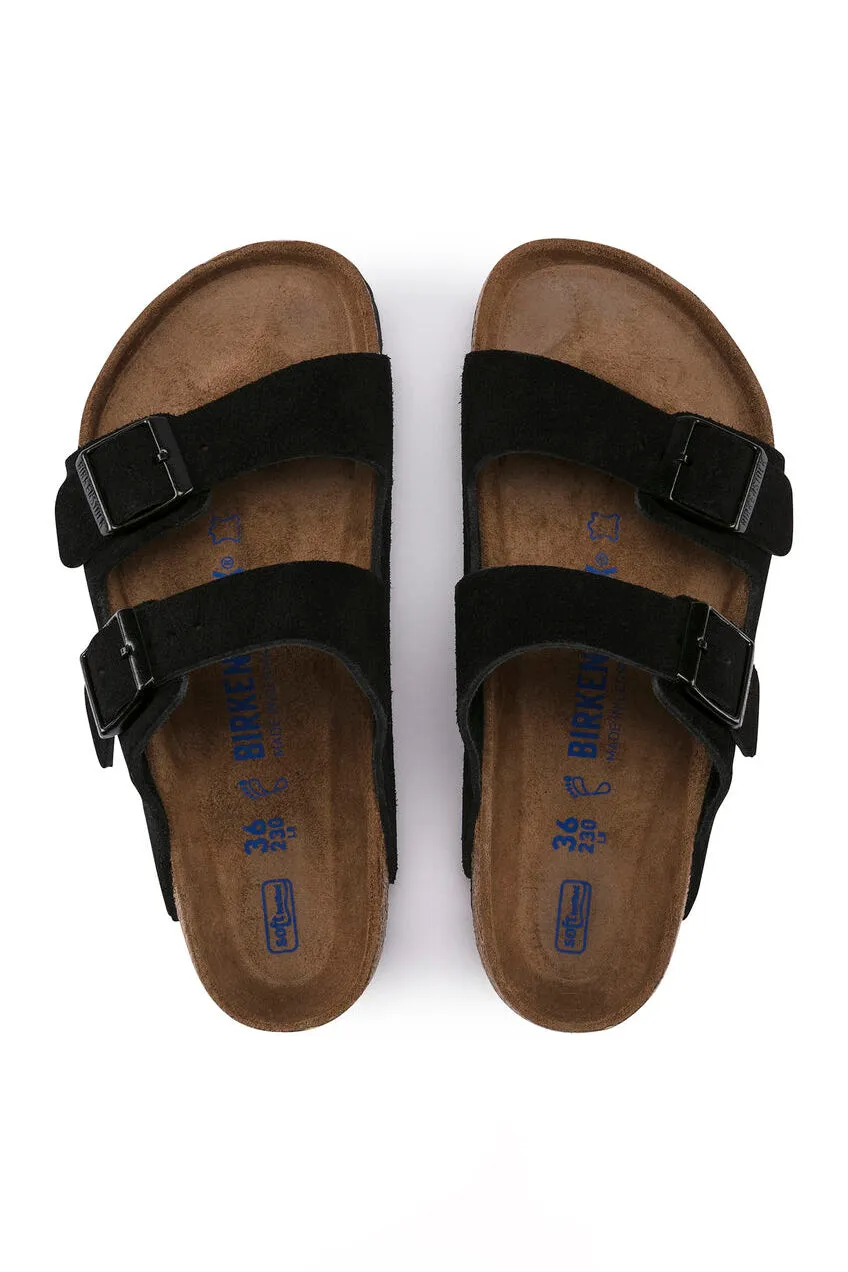 Arizona Soft Footbed | Black Suede