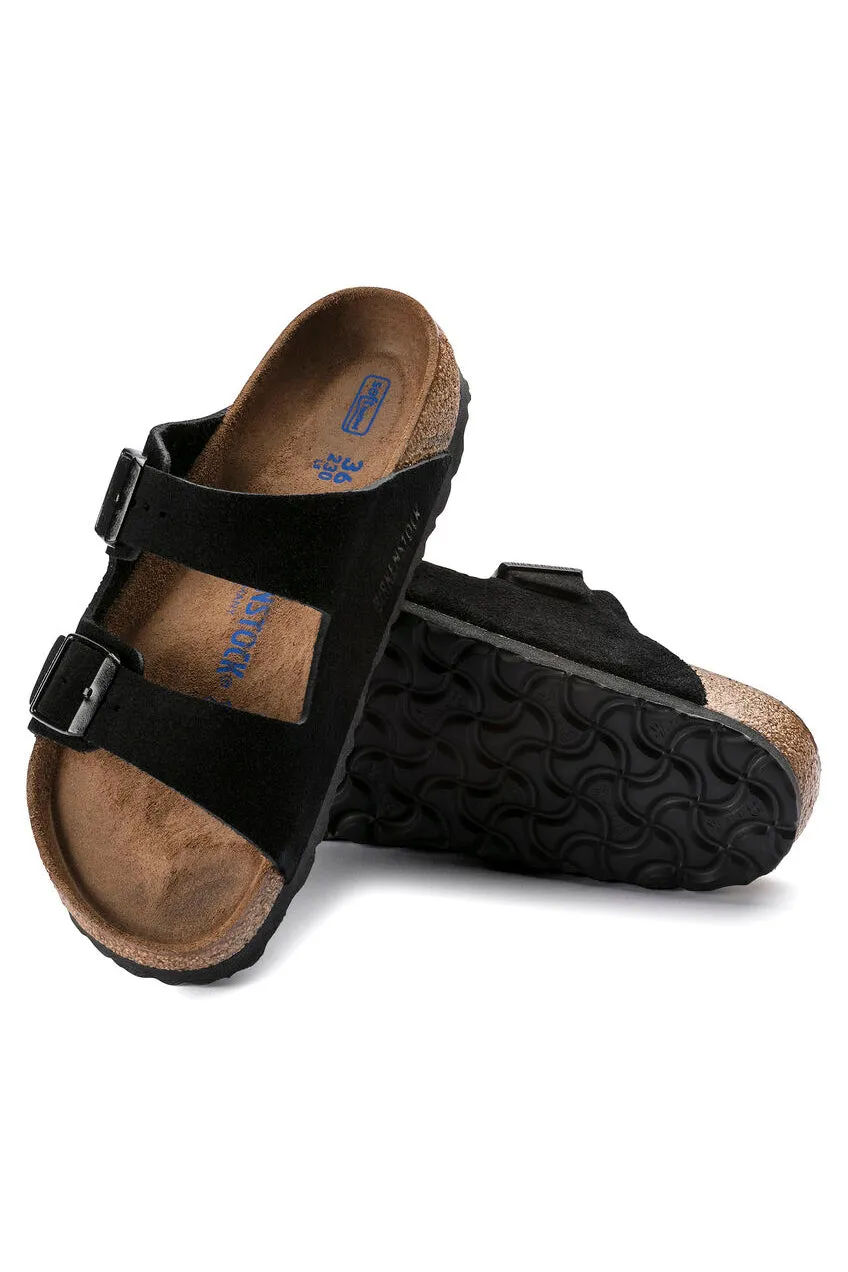 Arizona Soft Footbed | Black Suede