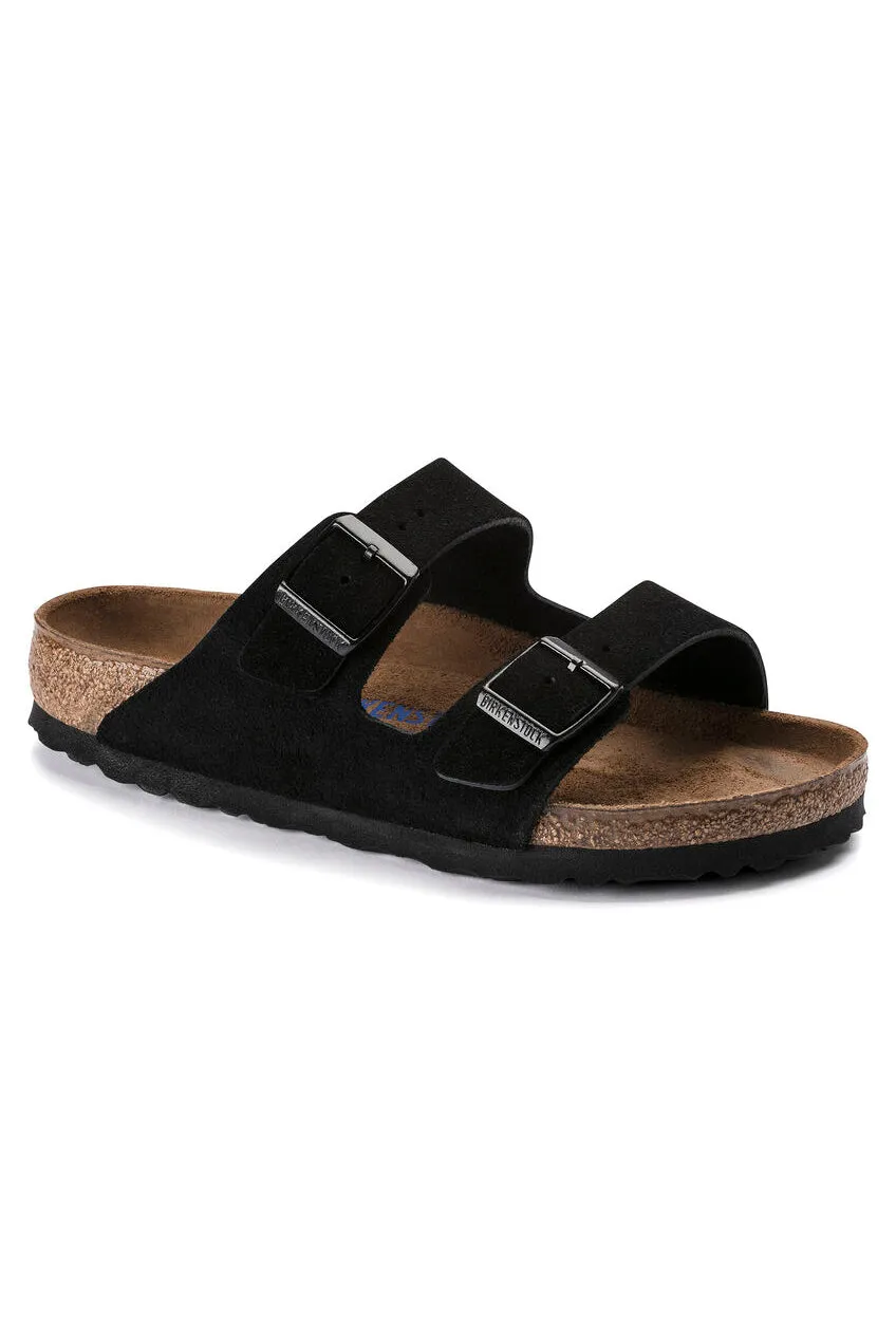 Arizona Soft Footbed | Black Suede