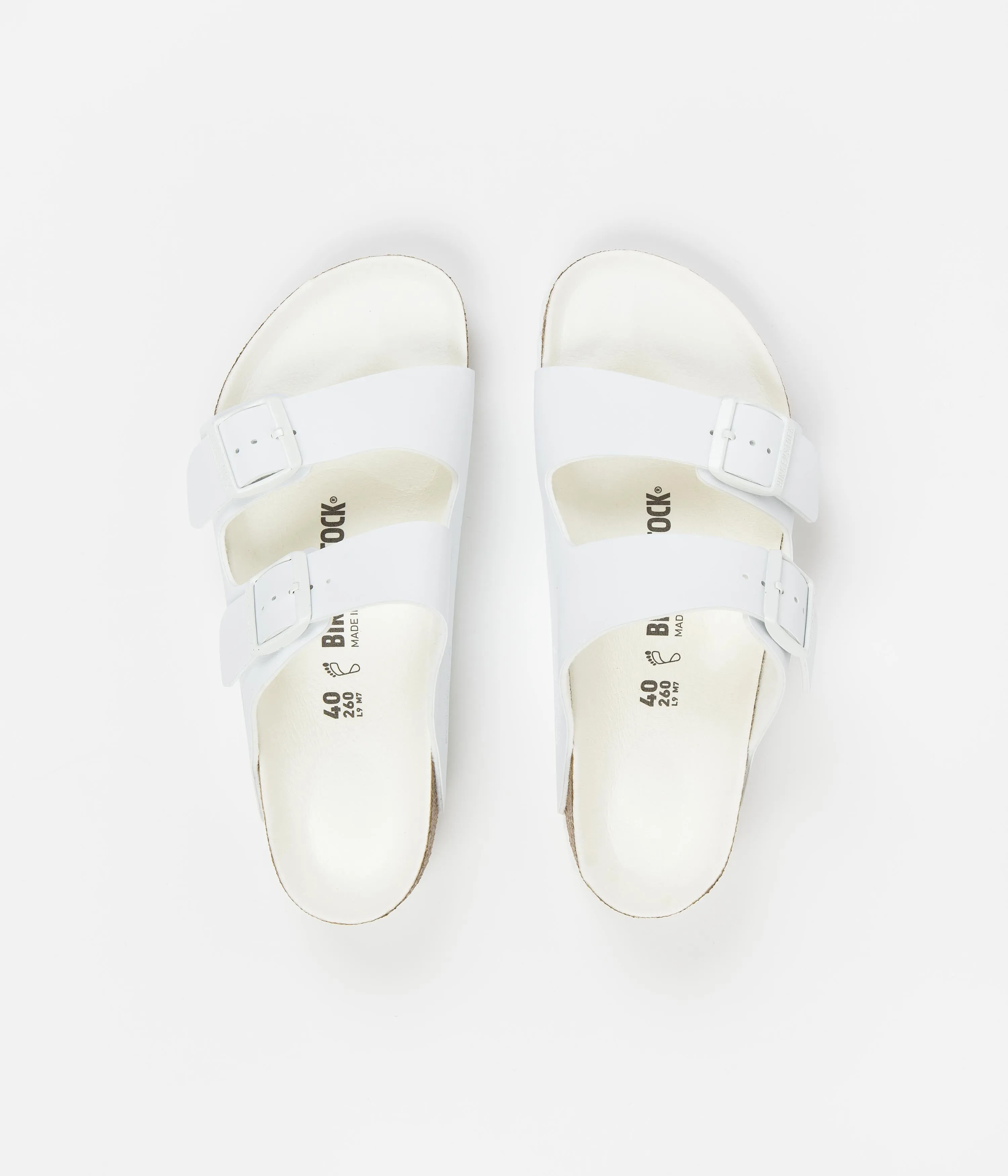 Birkenstock Arizona BS Sandals - White