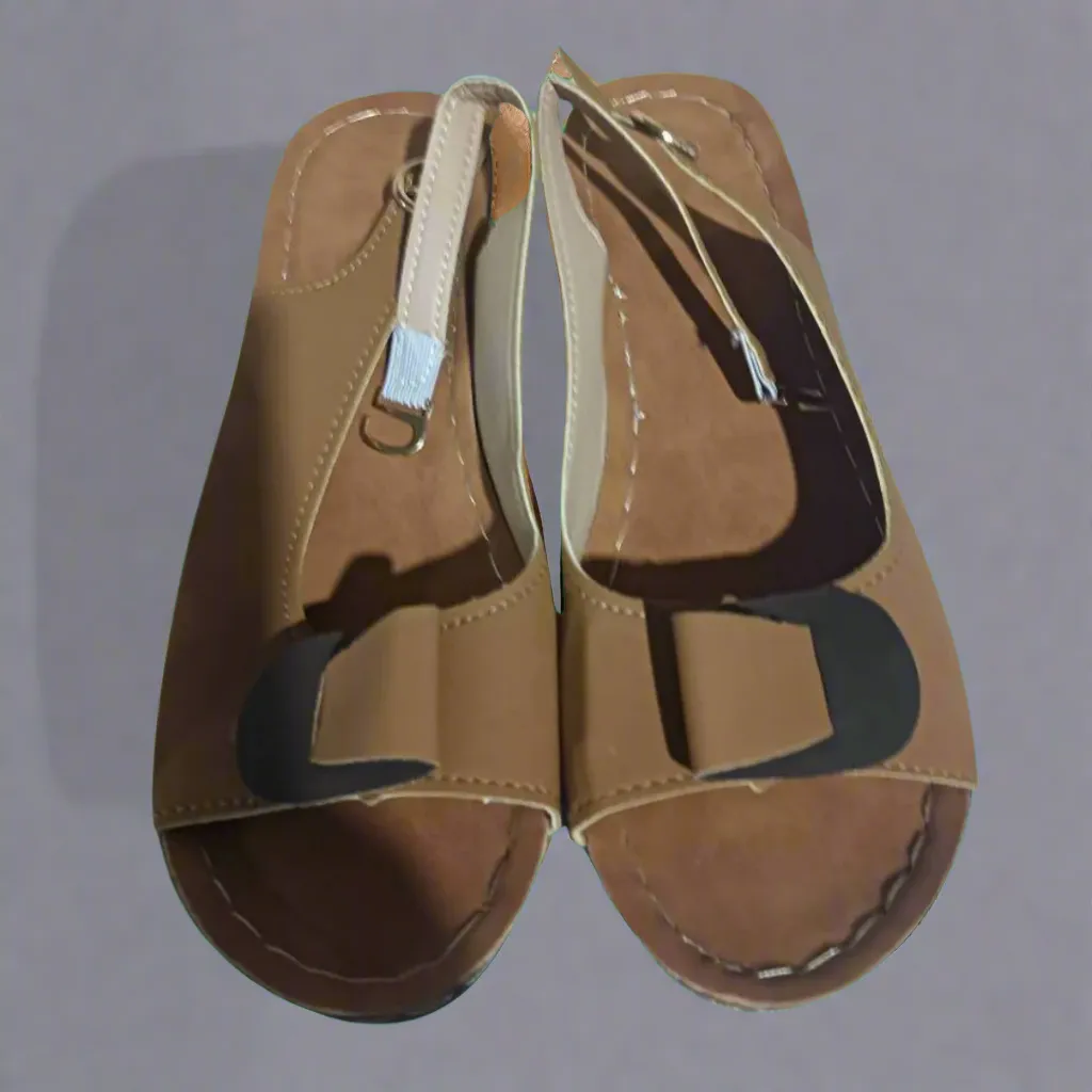 Clara | Retro Wedge Sandals for Women  Comfort and Style