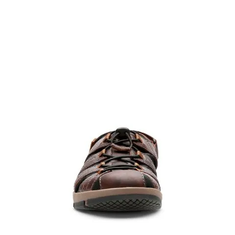 Clarks Brixby Cove Dark Brown Leather