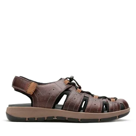 Clarks Brixby Cove Dark Brown Leather