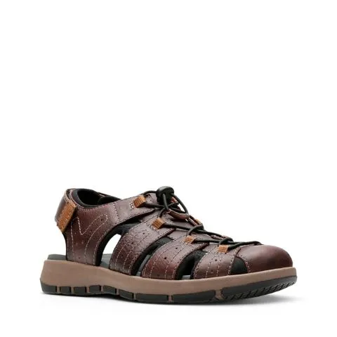 Clarks Brixby Cove Dark Brown Leather