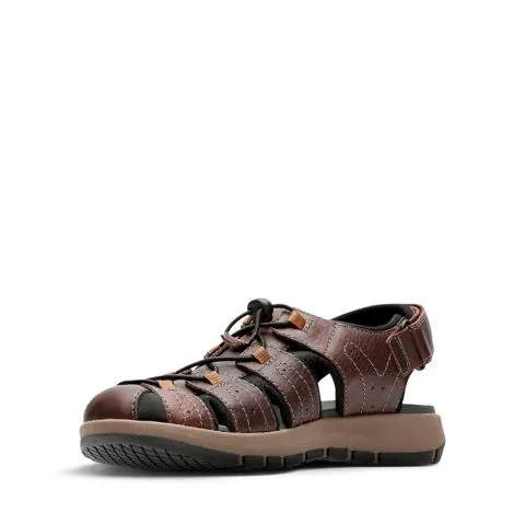 Clarks Brixby Cove Dark Brown Leather