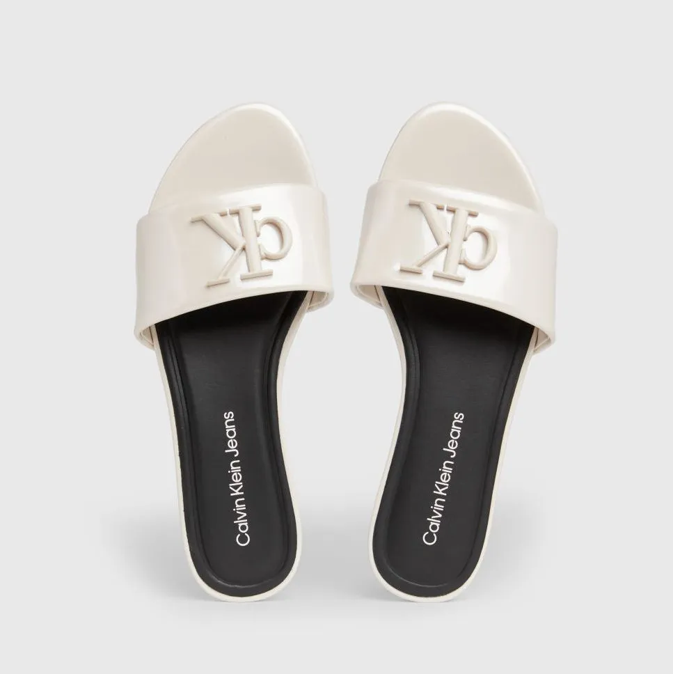 Flat Sandal Slide - Blush