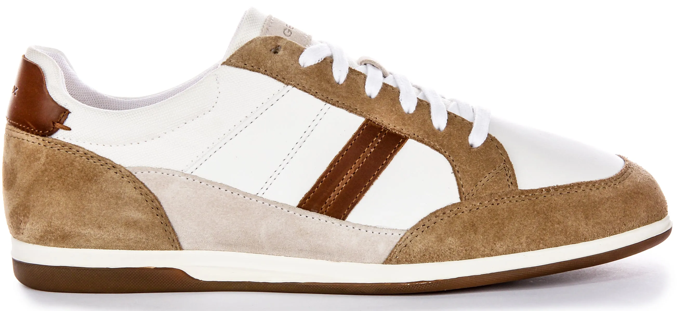 Geox U Renan A In White Brown For Men