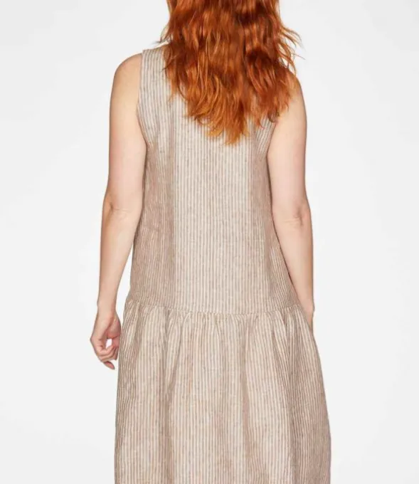 Isobel Stripe Hemp Dress