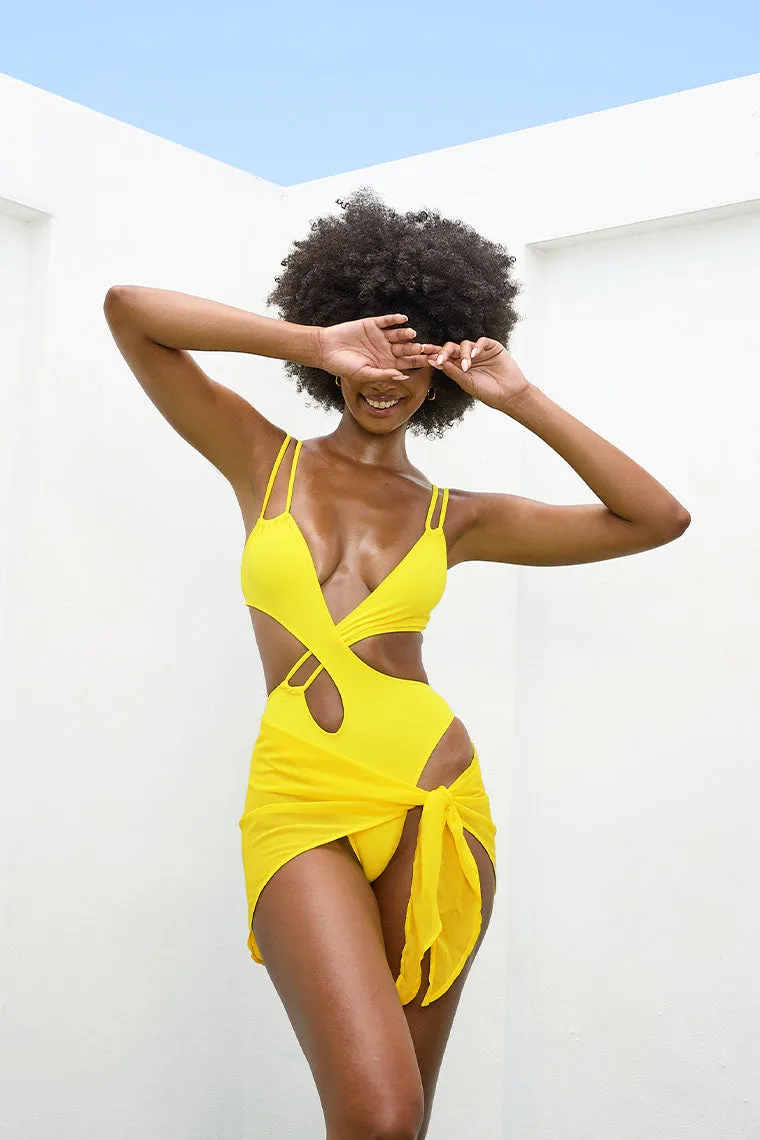 MAIN EVENT SARONG-YELLOW