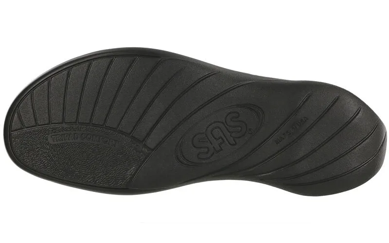 SAS Nudu Slide Leather Sandal - Ruby/Cabernet