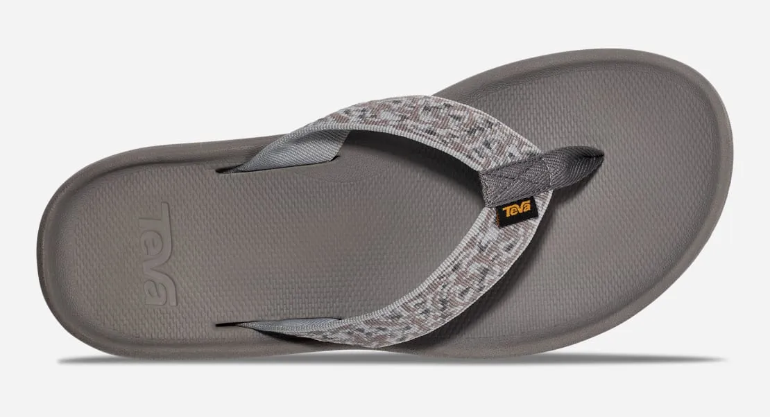 Teva Mens Hydratrek Flip Flop Vibe Dark Gull Grey