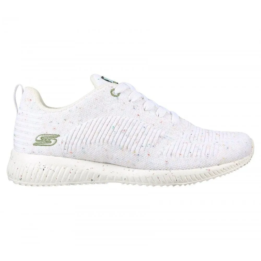 Womens Wide Fit Skechers Bobs Squad Reclaim Life 117282 Walking Trainers